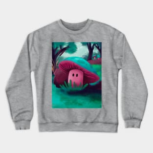 Schubert the Mushroom Crewneck Sweatshirt